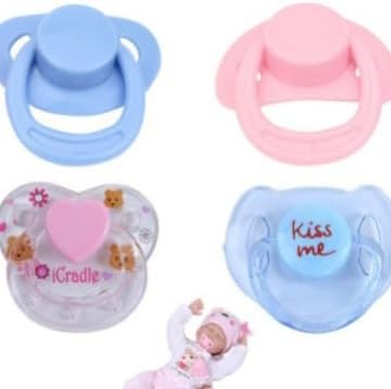 XinXinYuan Magnetic Pacifier for Reborn Dolls, Suitable for Both Girl and Boy Reborn