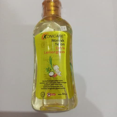 Konicare 60 Ml (1 Minyak Telon Oil with Extra Lemongrass, bottles)