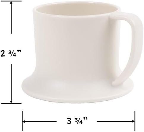 Kids Tumbler and Teacup Set - 2 Cup Set (6 & 7 Oz) Sippy Cups, Dishwasher/Microwave Safe