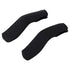 2Pcs Baby Stroller Armrest Cover, Removable Zipper Crossbar Elastic Protector Sleeve, Black