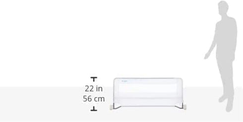 Regalo Swing Down Bed Rail Guard with Reinforced Anchor Safety System