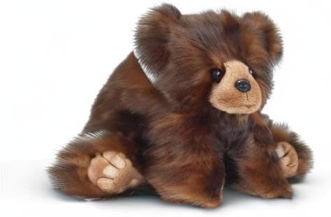 19" Bearington Huggy Ben Teddy Bear Stuffed Animal Plush Toy - Soft Brown Huggable Bear with Bean Bag Weighted Body