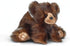 19" Bearington Huggy Ben Teddy Bear Stuffed Animal Plush Toy - Soft Brown Huggable Bear with Bean Bag Weighted Body