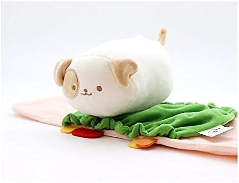 Anirollz Puppiroll Plush in Burrito Outfitz, Kawaii Stuffed Animal with Removable Costume, Cute Plush Toy Gift