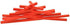 DANNI Montessori Children Wood Math Toys - Red Rods Length 5-50cm for Early Learning Educational Fun