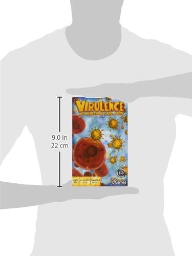 Virulence: an Virus-Themed Card Game | Biology Board Game for Kids, Teens, Adults, and Teachers | Fun & Engaging
