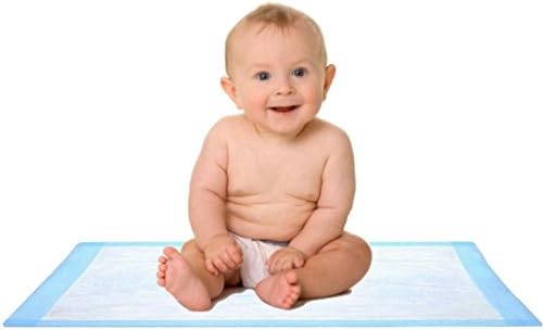 BrightCare Disposable Baby Changing Pad Liner - Economy Pack 50 Count (17 x