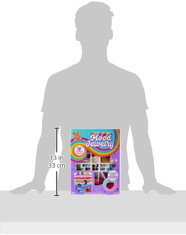 Just My Style Color-Changing Mood Jewelry Making Kit, Bracelet & Necklace Making Kit for Girls & Boys Ages 6-10