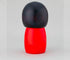 Usaburo Sosaku Kokeshi Doll - Osanago Red Color, Small Size, Made in Japan
