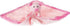 Apricot Lamb Stuffed Animals Security Blanket, Pink Pig Infant Nursery Character Blanket, 14 Inches