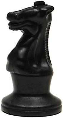 WE Games Replacement Tournament Staunton Chess Piece - Dark Knight