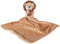 Apricot Lamb Stuffed Animals Security Blanket, Yellow Lion Infant Nursery Character Blanket