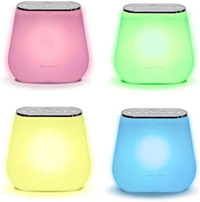 3 3 Project Nursery Bluetooth Smart Sound Soother with Multi-Color Nightlight, Alexa Enabled, Voice Control, Natural
