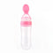 Generic Silicone Squeeze Feeding Spoons - Baby Food Maker & Feeder - Safe