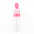 Generic Silicone Squeeze Feeding Spoons - Baby Food Maker & Feeder - Safe