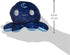 TeeTurtle 4 Inch Reversible Plushie, Cute Kawaii Blue Day and Night Octopus, Soft Stuffed Animal