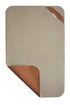 Vegan Leather Baby Changing Mat by Lark Baby Goods, Waterproof, Portable Diaper Pad, 14 x 22 in, Brown