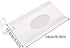 Xinjincang 3Pcs Set White Wipe Case Travel Holder Keeps Wipes Moist of Wet Wipes Holders Cases Portable Travel On The