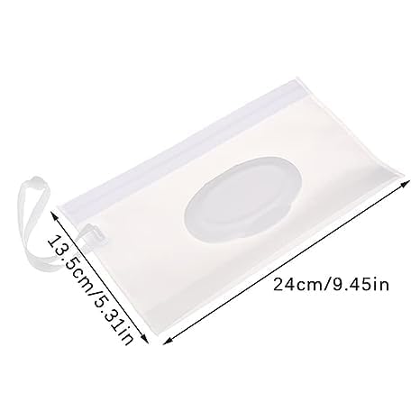 BWESOO Set White Baby Wipe Case Travel Holder Keeps Wipes Moist of Wet Wipes Holders Cases Portable Travel On The Go