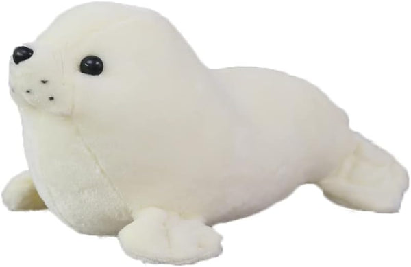CHELEI2019 15.7" Seal Stuffed Animal - White Chubby Seal Plush Hug Pillow Toy for Kids