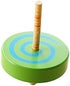 GoodPlay 2PCS Wooden Spinning Top Gyroscope with Handle and Pull String Wire, Color Random