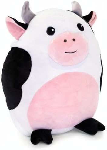 13-Inch Snuggaboos Daisy The Cow Squish: Original Super Soft Plush Pillow Toy Adorable and Cuddly Cow Stuffed Animal