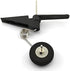Bettomshin RC Airplane Wheels, 4Pcs 1.97inch Dia Tire and Wheel Sets, Aircraft Foam Wheel Replacement for DIY RC Model