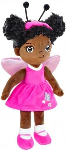 Toy,12 Black Baby Doll,Blacks Dolls African American Stuffed Rag Dolls for Girls Soft Gifts,Brown Doll Fairy Baby Toy