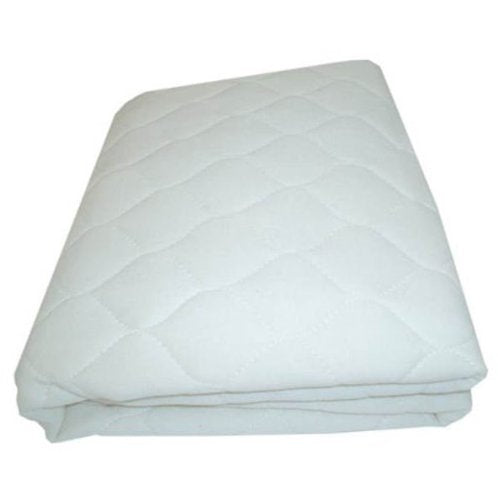 Generic L A Baby 10RGC Waterproof 100% Organic Cotton Mattress Cover- Ecru