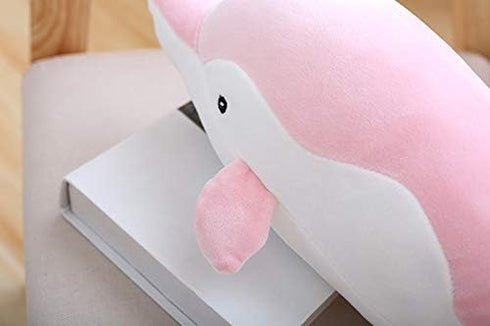 Soft Dolphin Plush Hugging Pillow - Cute Stuffed Animal for Kids, Perfect for Birthdays, Valentine's, Christmas