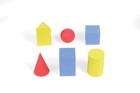 hand2mind Set 6 ManipuLite GeoSolids