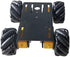 Professional 60mm Mecanum Wheel Car Chassis MC100 for Arduino/Raspberry Pi, Remote Control 4WD Metal Kit