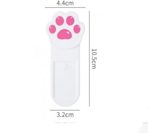 Juroicessry 2Pcs White Cute Toilet Seat Lifter Cartoon Lovely Cat Paw Toilet Lid Lifter Toilet Seat Handle Seat Cover