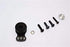 Aluminum Servo Saver 15MM for Stock Plastic 25T Output Gear, Adjustable Hi-Torque Servo Arm, Black