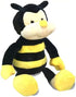 Garden Buzz Cuties Nana The Bee - Plush Bumblebee Stuffed Animal with Smile Face and Yellow Wings