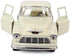 KiNSMART 1955 Chevrolet Stepside Pickup Truck, 5 Inch, 1:32 Scale Die Cast Metal, White