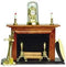 Aztec Imports, Inc. Dollhouse Miniature Regal Fireplace