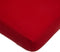 TL Care Supreme 100% Natural Cotton Fitted Crib Sheet, 52" x 28", Red