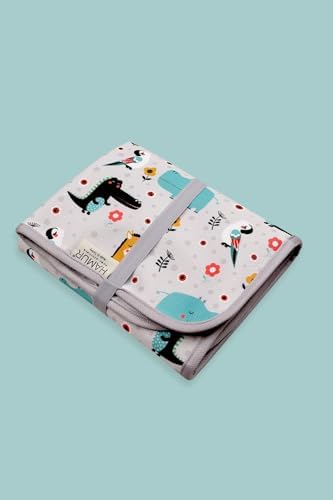 Hamur Home Portable Changing Pad Waterproof, Washable & Easy Wipe Clean, Foldable Travel Baby Changing Mat for Diaper