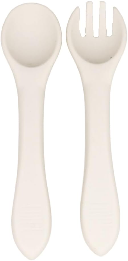 The SMPL Store 13 Set- SMPL Premium pc Baby Led Weaning Silicone Eating Utensils Essentials Minimalist Plate Bowl