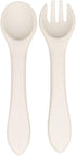 The SMPL Store 13 Set- SMPL Premium pc Baby Led Weaning Silicone Eating Utensils Essentials Minimalist Plate Bowl