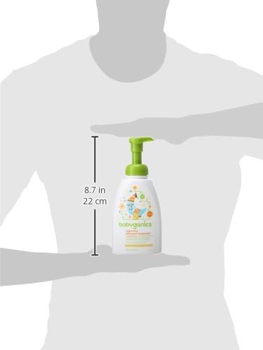 16oz, Packaging Babyganics Baby Shampoo + Body Wash Pump Bottle, Orange Blossom, , May Vary