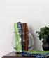 One Grace Place Jazzie Jungle Boy Burp Cloth, Light Blue, Navy Blue, Chocolate Brown, Black, Lavendar, Green