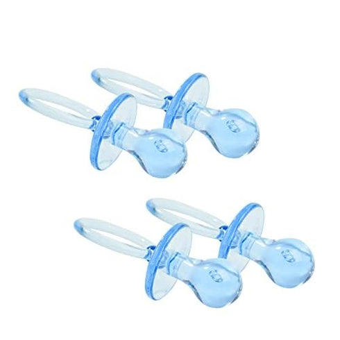50 2.75 Inch Pieces Baby Pacifier Baby Shower Plastic Pacifier for Baby Shower Pacifier, Baby Shower Gender Show Party