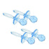 50 2.75 Inch Pieces Baby Pacifier Baby Shower Plastic Pacifier for Baby Shower Pacifier, Baby Shower Gender Show Party