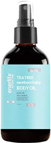 Enerlife Tea Tree Essential Newborn Baby Oil (Calm Itch, Reduce Scratching, Flakes, Dry