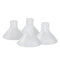 BeauGen Breast Pump Flange Inserts Soft Stretchy Plastic Cushions for Pumping Comfort,