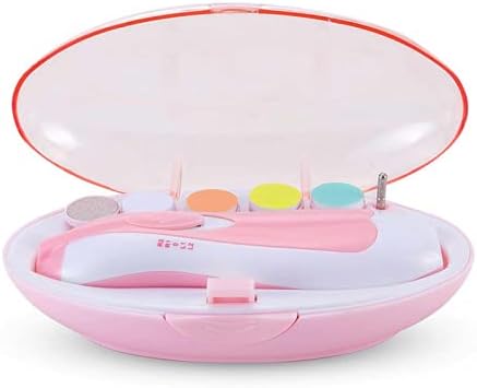 Glopole Electric Nail File Drill for Baby No Sharp Claws Hurt, 6 in