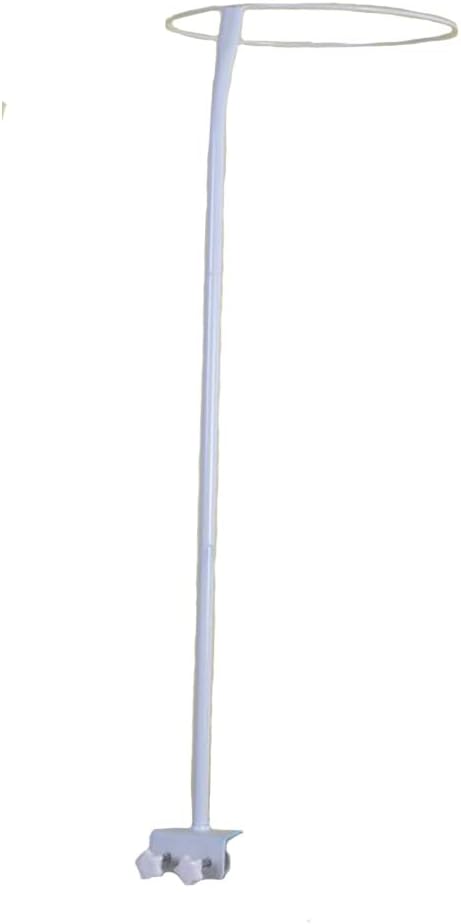 Vilemoon Crib Canopy Holder Mosquito Net Stand Holder Set Metal Adjustable Clip-On Stand