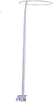 Vilemoon Crib Canopy Holder Mosquito Net Stand Holder Set Metal Adjustable Clip-On Stand